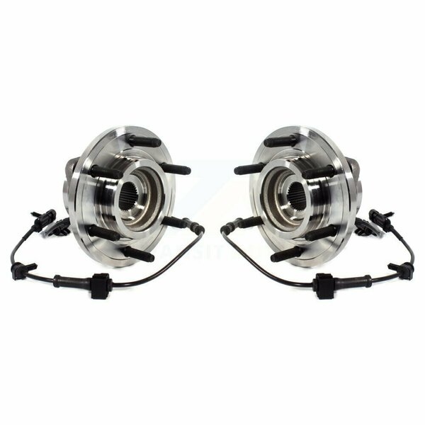 Kugel Front Wheel Bearing And Hub Assembly Pair For 2009-2010 Hummer H3 H3T K70-101490